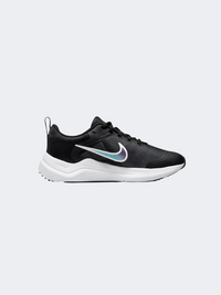 Nike Downshifter 12 Gs-Boys Running Shoes Black/Grey/White