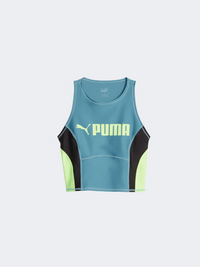 Puma Fit Eversculpt Women Training Tank Blue/Green