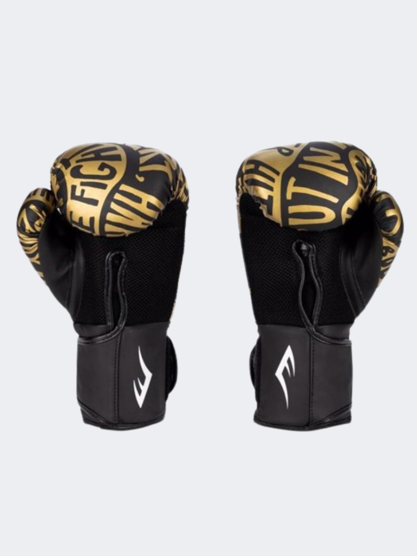 Everlast Spark Unisex Boxing Gloves Black/Gold