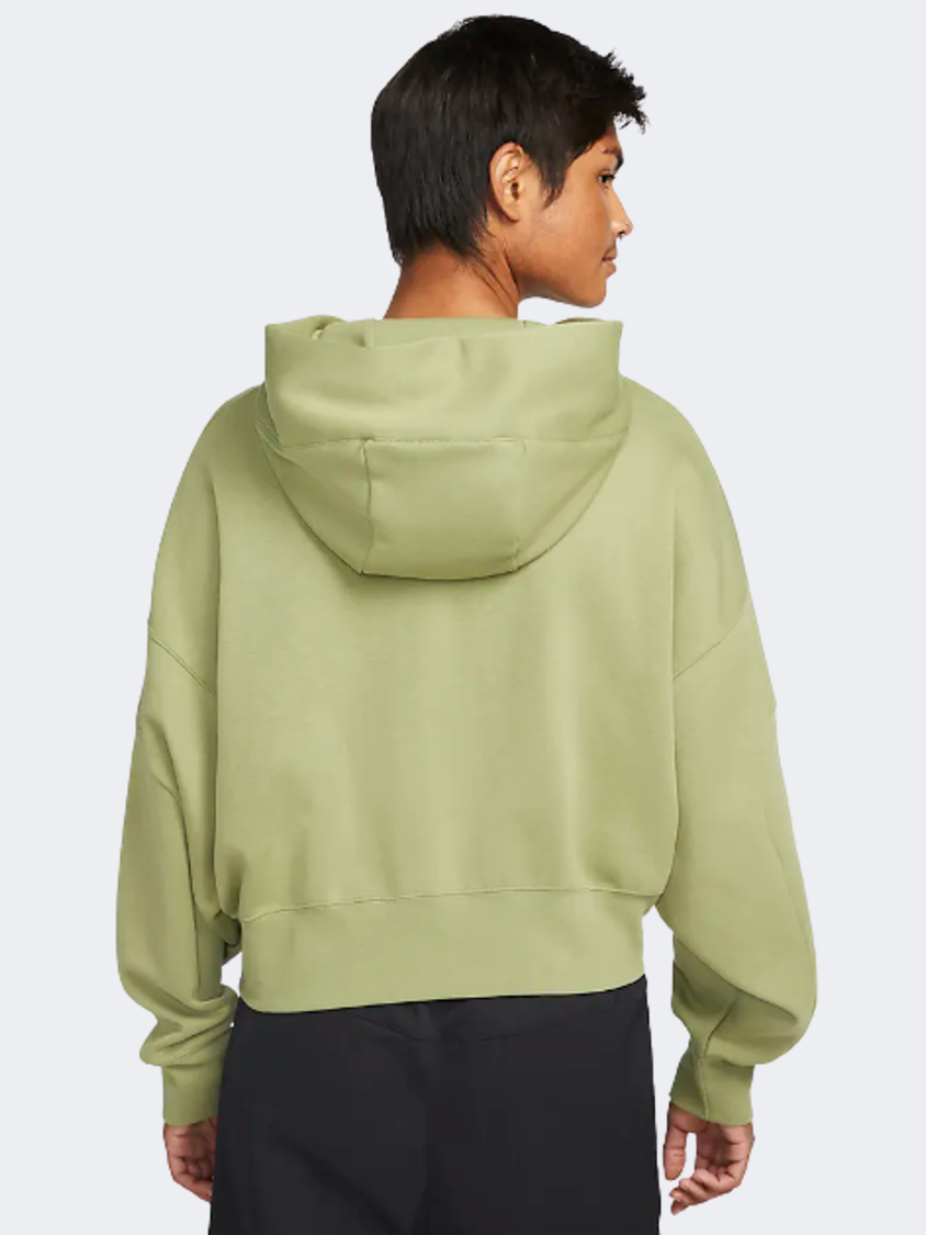 Nike Sportswear Tech Fleece Women Lifestyle Hoody Green/Black