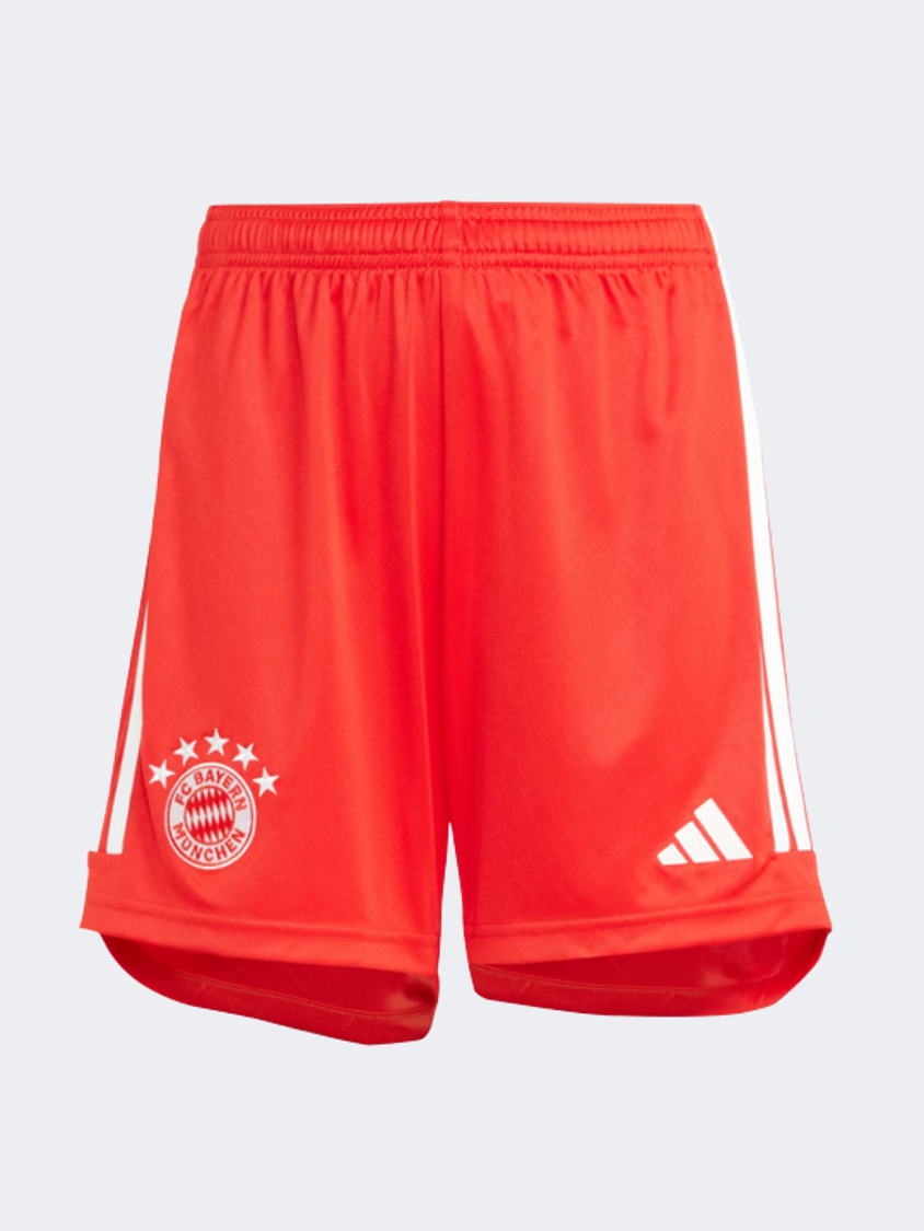 Adidas Fc Bayern 23/24 Home Kids-Unisex Football Short Red/White