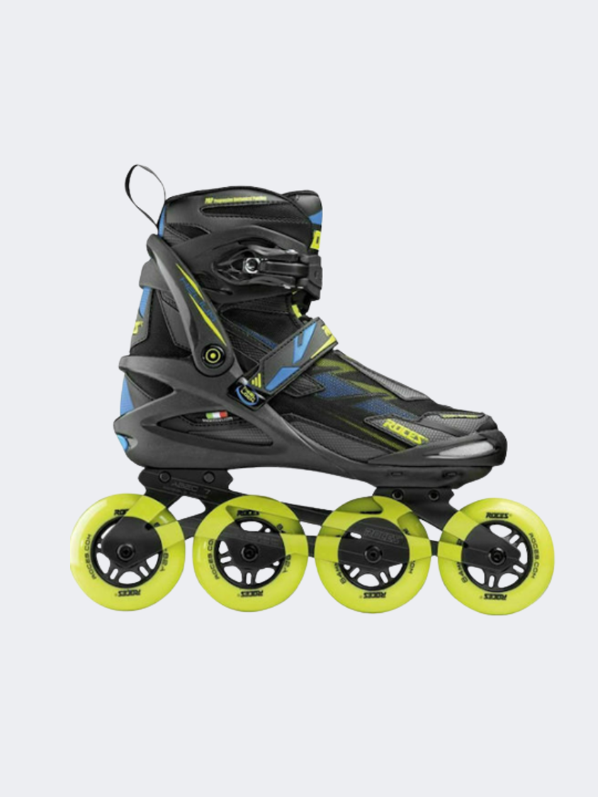 Roces Helium Ii Tif Inline Men Skating Roller Skates Black/Lime