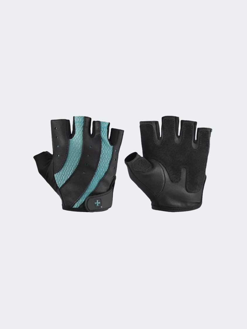 Harbinger Pro Women Fitness Gloves Teal/ Black