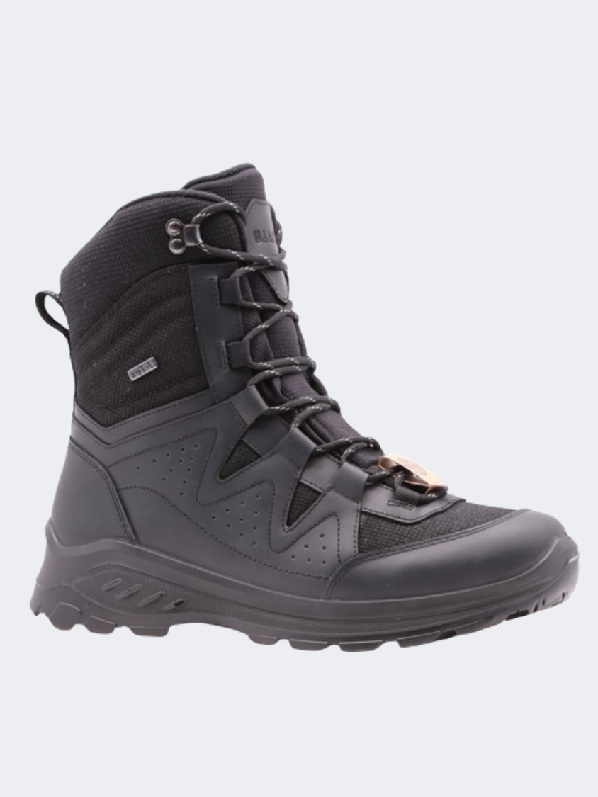 M&G Mid Synthetic Leather Men After Ski Black