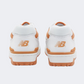 New Balance 550 Women Lifestyle Shoes Munsell White/Orange