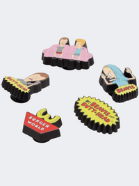 Crocs Beavis And Butthead 5 Pack Unisex Lifestyle Pins Multicolor