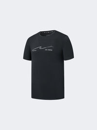 Erke Crew Men Running T-Shirt  Black