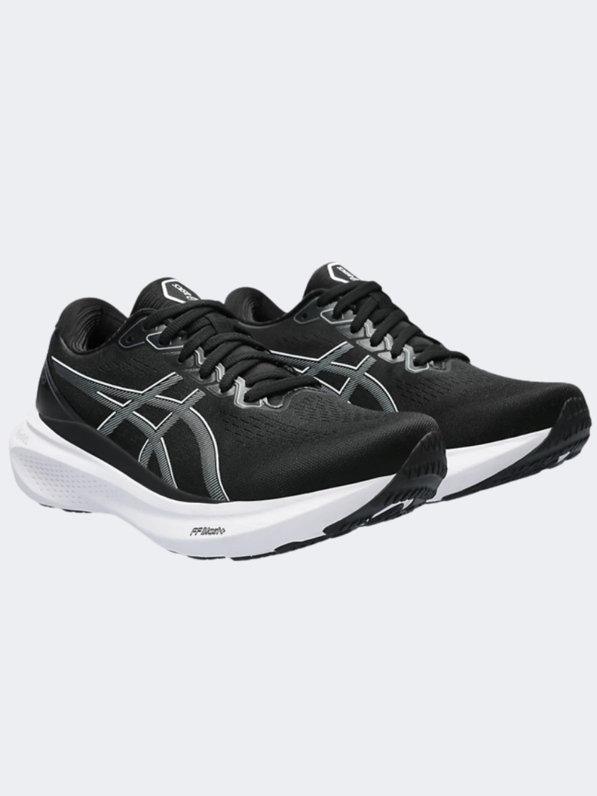 Asics Gel Kayano 30 Women Running Shoes Black Sheet Rock