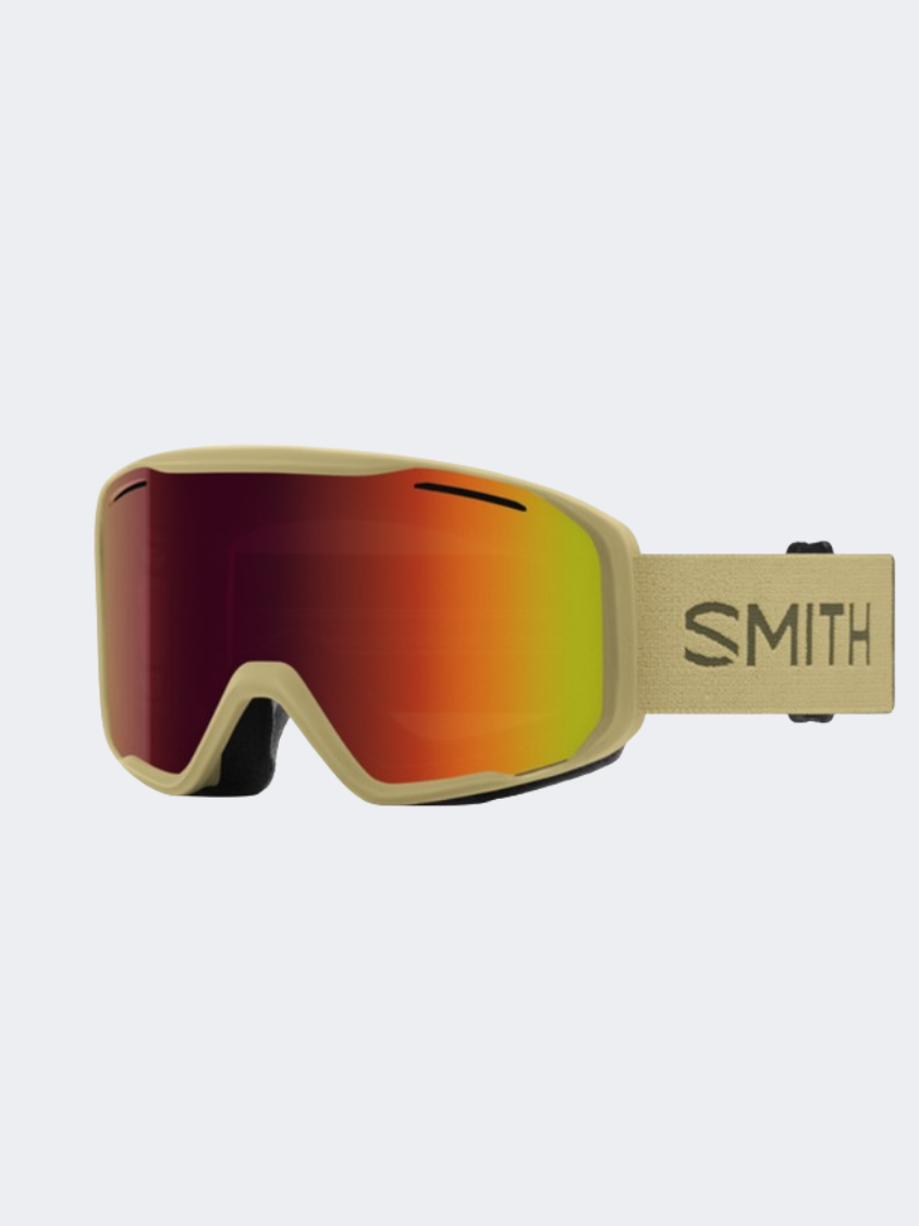 Smith Blazer Adult Skiing Goggles Sandstorm/Red Sol