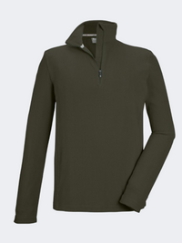 Killtec Ksw 99 Men Skiing Fleece Dark Moss/Black