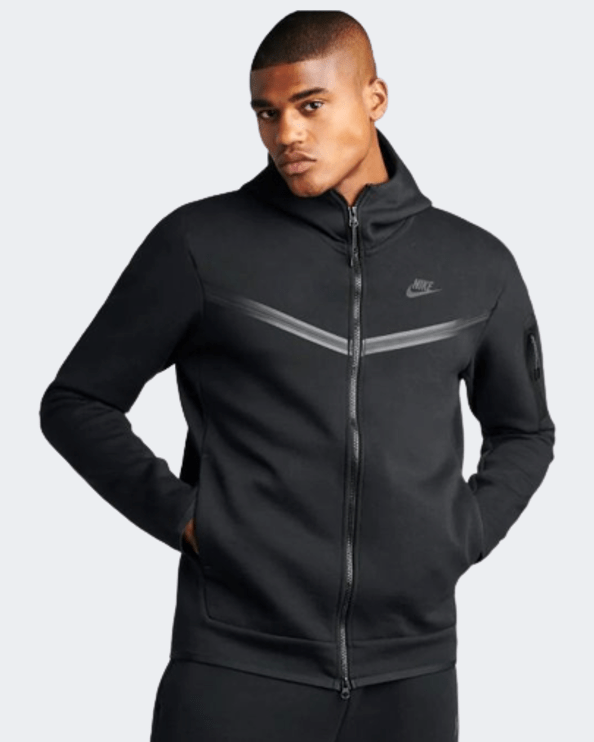 Nike Sportswear Tech Fleece Men Lifestyle Hoody Black Cu4489-010