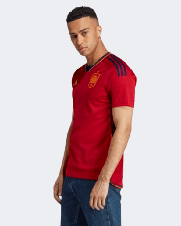 Adidas Spain 22 Home Men Football T-Shirt Red Hl1970