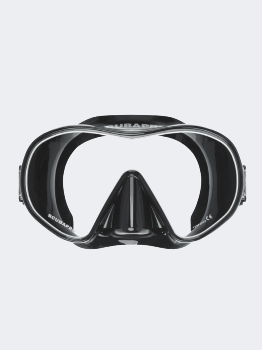 Scuba Pro Solo Mask Unisex Diving Mask Black/White