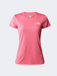 The North Face Reaxion Amp Crew Women Hiking T-Shirt Cosmo Pink