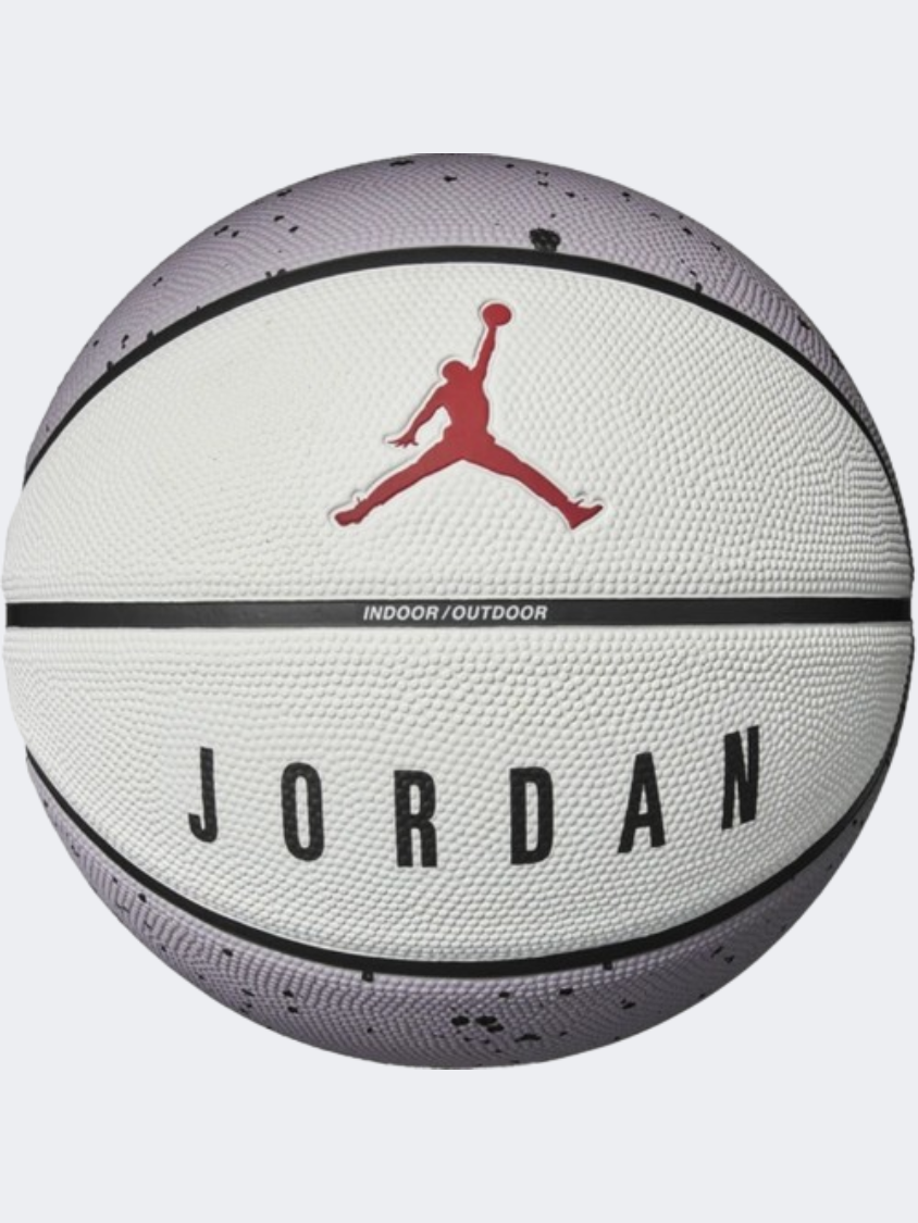 Nike Jordan Playground 2 8P Unisex Basketball Ball Grey/Red