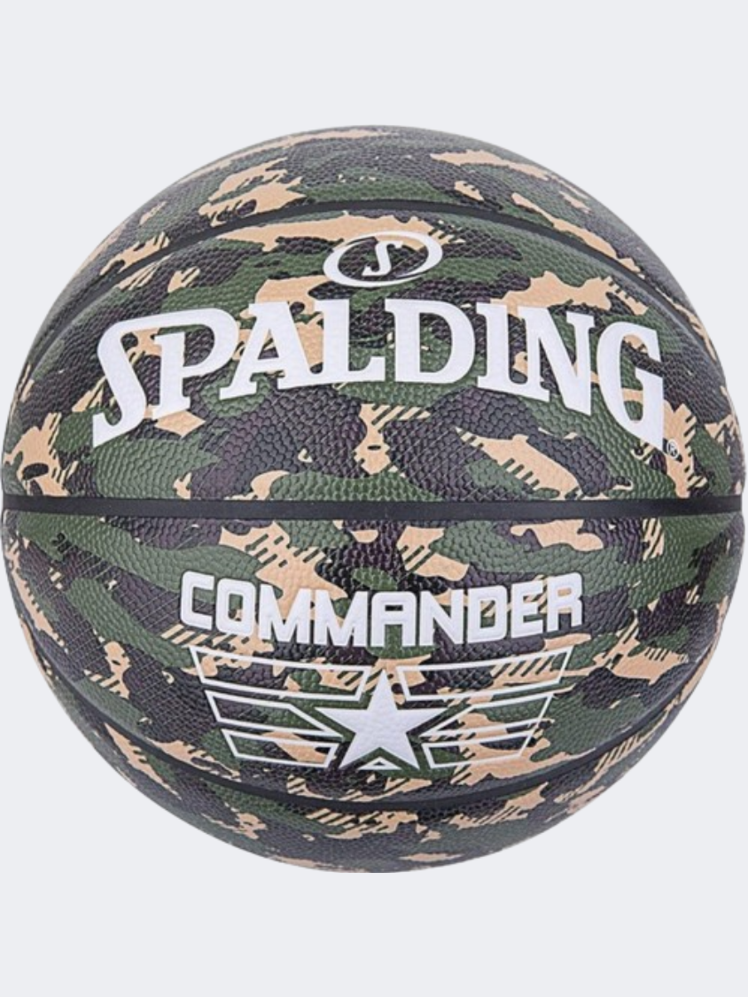 Spalding Commander Series Basketball Ball Camo