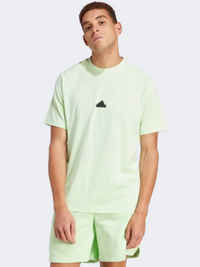 Adidas Z N E Men Sportswear T-Shirt  Semi Green Spark