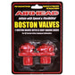 Airhead Boston Valve, 2 Pk. Beach Spare Parts Red Ahbv-2