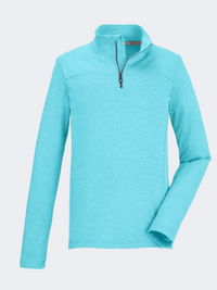 Killtec Ksw 189 Girls Skiing Long Sleeve Light Turquoise