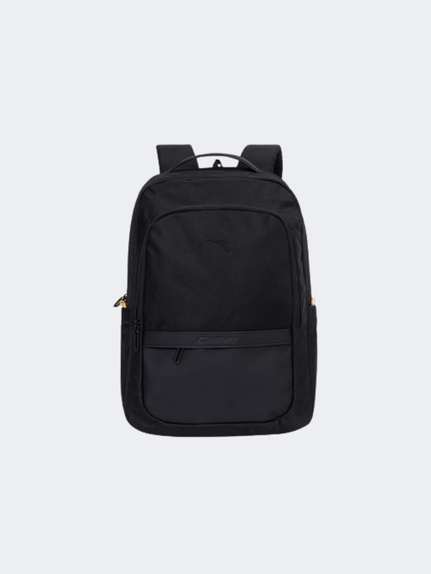 Anta Backpack Black Unisex Training Black