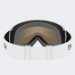 Smith Snowday Kids Skiing Goggles White/Red Sol X