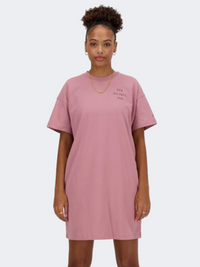 New Balance Iconic Collegiate Women Lifestyle Dress Rosewood