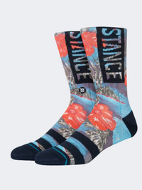 Stance Og Cocopalms Unisex Lifestyle Sock Teal/Multi