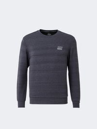 Erke Pullover Men Training Sweatshirt Heather Black