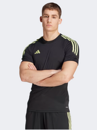 Adidas Tiro 23 Men Football T-Shirt Black/Pulse Lime