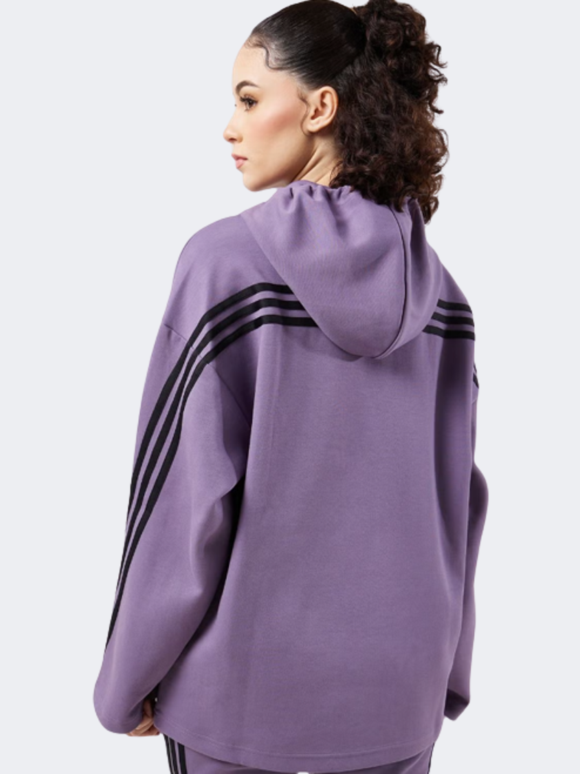 Adidas Future Icons 3S Lebanon – Shadow MikeSport Hoody Violet Sportswear Women