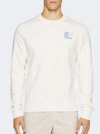 The North Face Outdoor Graphic Men Lifestyle Sweatshirt Gardenia White
