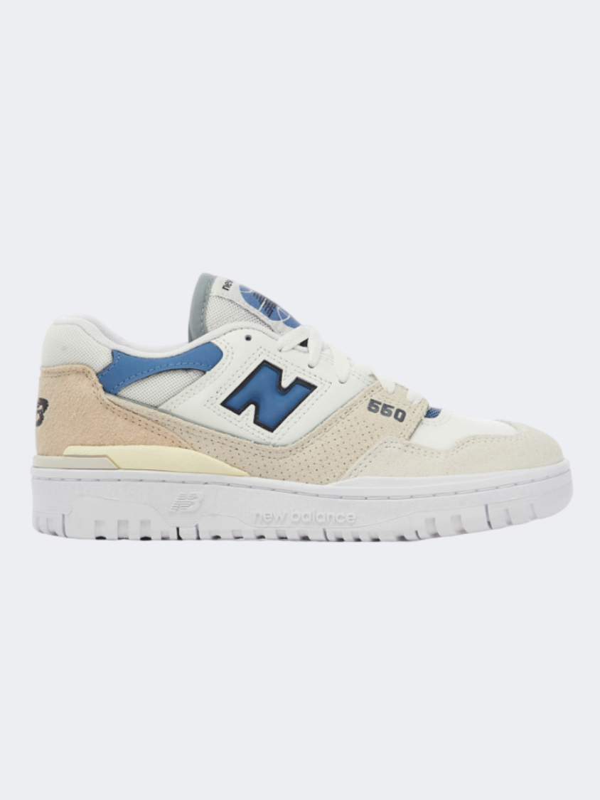 New Balance 550 Women Lifestyle Shoes Sea Salt/Blue