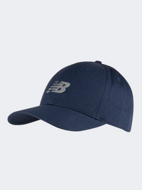 New Balance 6 Panel Structured Unisex Lifestyle Cap  Navy
