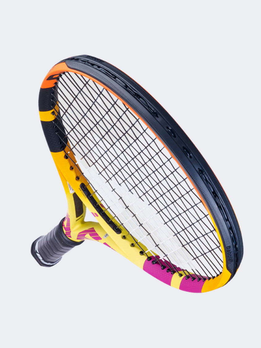 Babolat Pure Aero Rafa Strung Unisex Tennis Racquet Yellow Orange