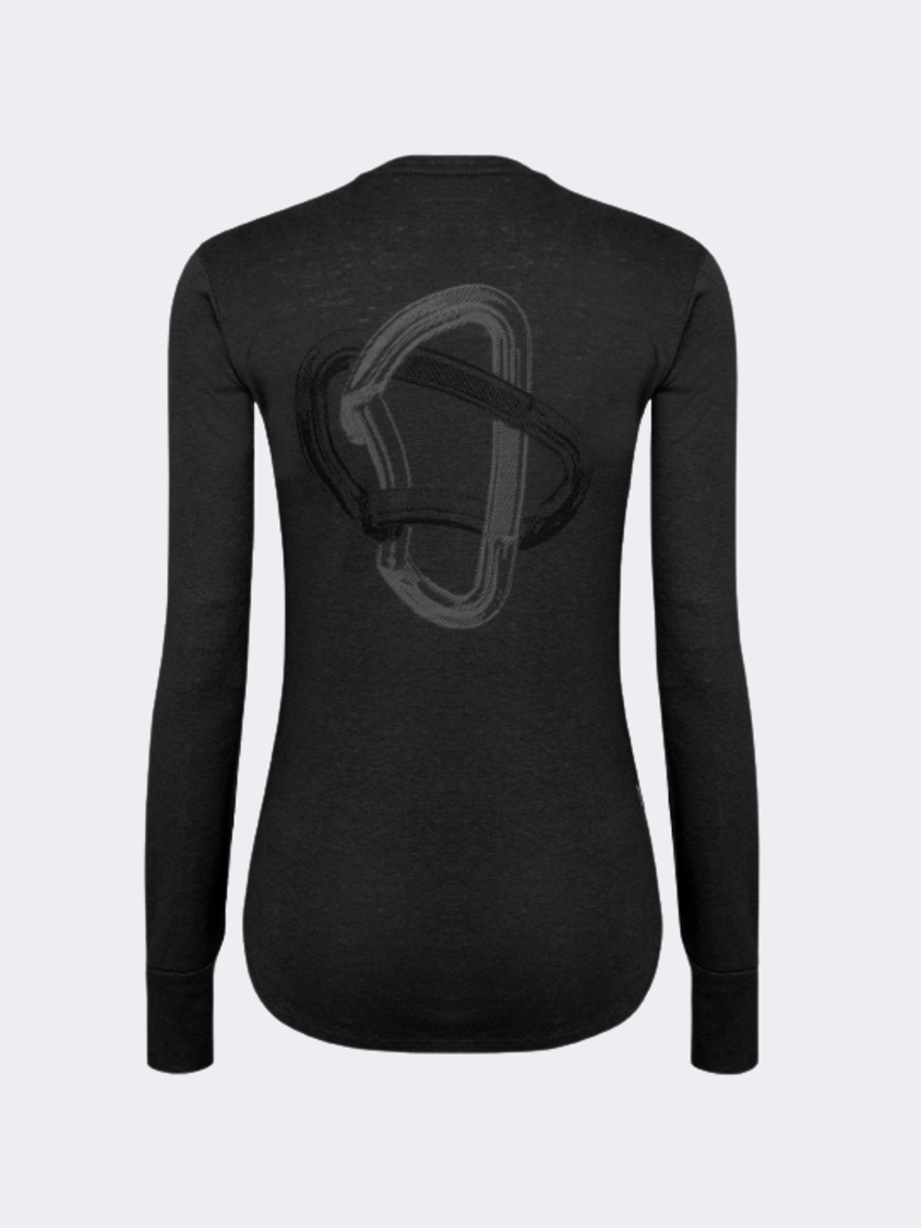 Salewa Lavaredo Hemp Long Sleeve Women Long Sleeve Black