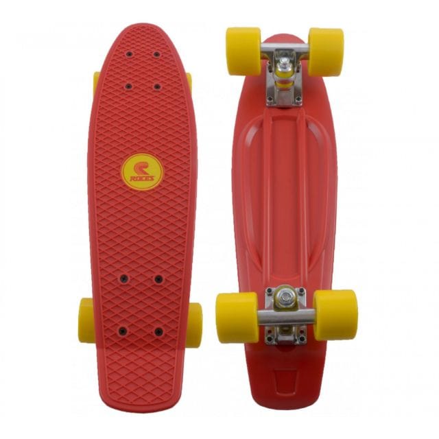 Roces Minicruiser 1 Kids Skating Skateboard Red And Yellow 30604