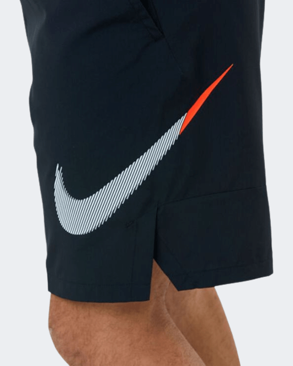 Nike Drifit Flex Woven 9 Inch Men Training Short Black/Smoke Dq4799-010