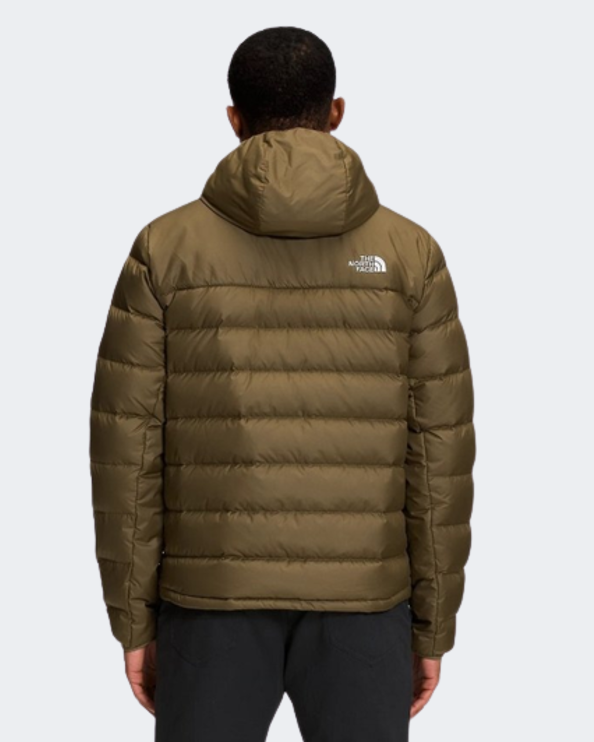 The North Face Aconcagua Hooded Down Men Lifestyle Jacket Military Olive Nf0A4R26-37U