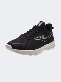 Erke Cushioning Men Running Espadrilles Black/Silver