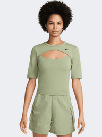 Nike Essential Women Lifestyle T-Shirt Green/Black