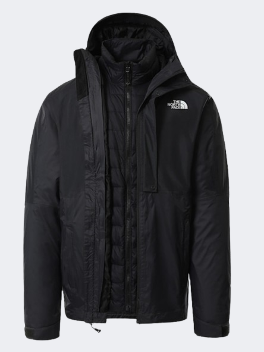 The North Face New Down Triclimate Men Lifestyle Jacket Asphalt Grey/Black