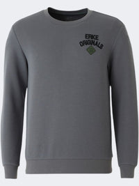 Erke Pullover Men Lifestyle Sweatshirt Grey