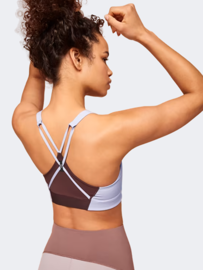 Women's Active Bra, Lavender & Ox