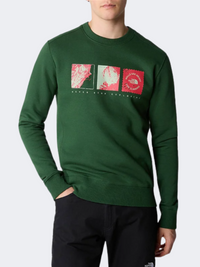 The North Face Outdoor Graphic Men Lifestyle Sweatshirt Pine Needle