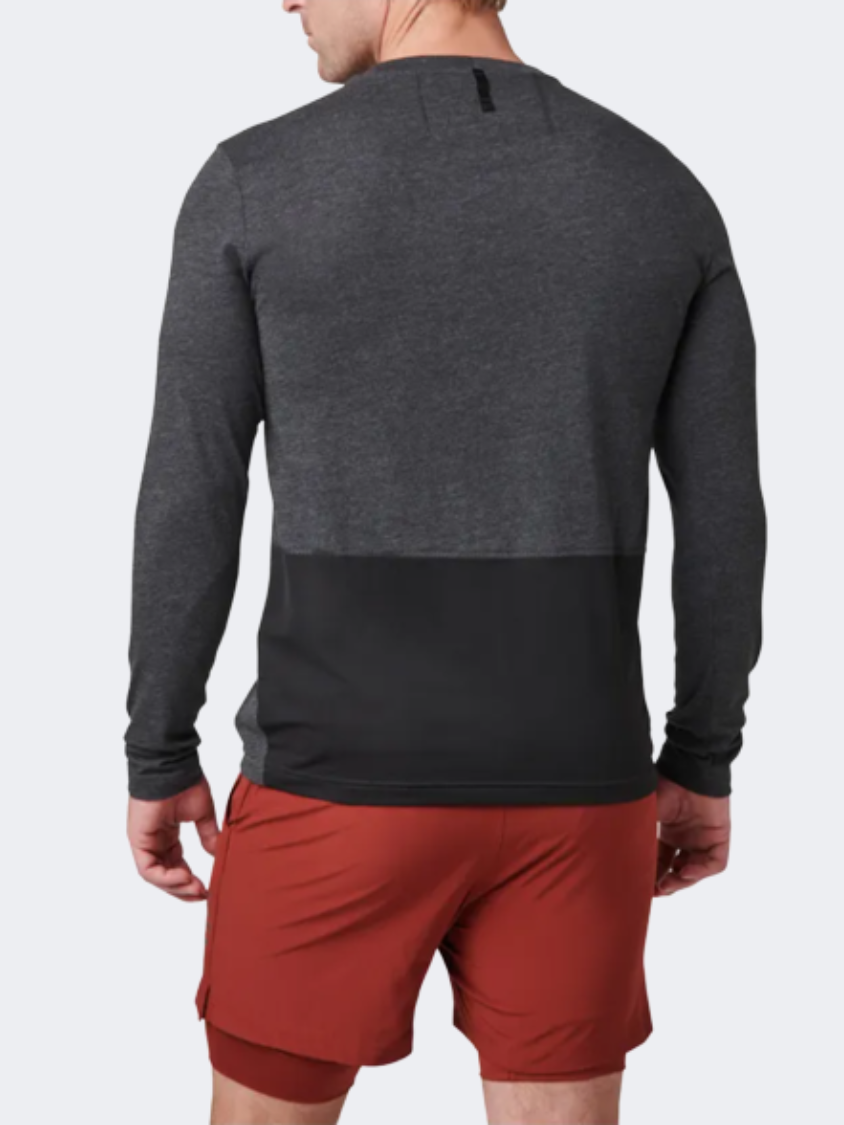 5-11 Brand Pt R Charge 2.0 Men Tactical Long Sleeve Black Heather