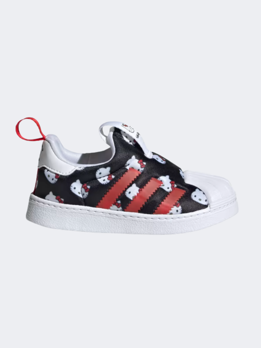 Adidas HELLO KITTY SUPERSTAR 360 INFANT-GIRLS ORIGINAL shoes White /Black/Red