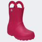 Crocs Handle It Rain Kids Lifestyle Boots Pink