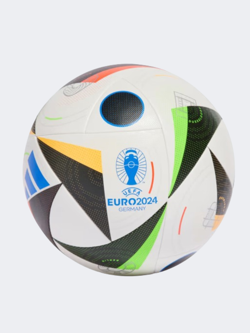 Adidas Euro 24 Competition Unisex Football Ball White/Black/Blue