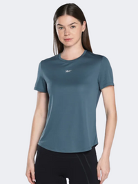 Reebok Speedwick Women Running T-Shirt Hoops Blue