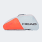 Head Radical 6R Combi NG Tennis Bag Grey/Orange 283521